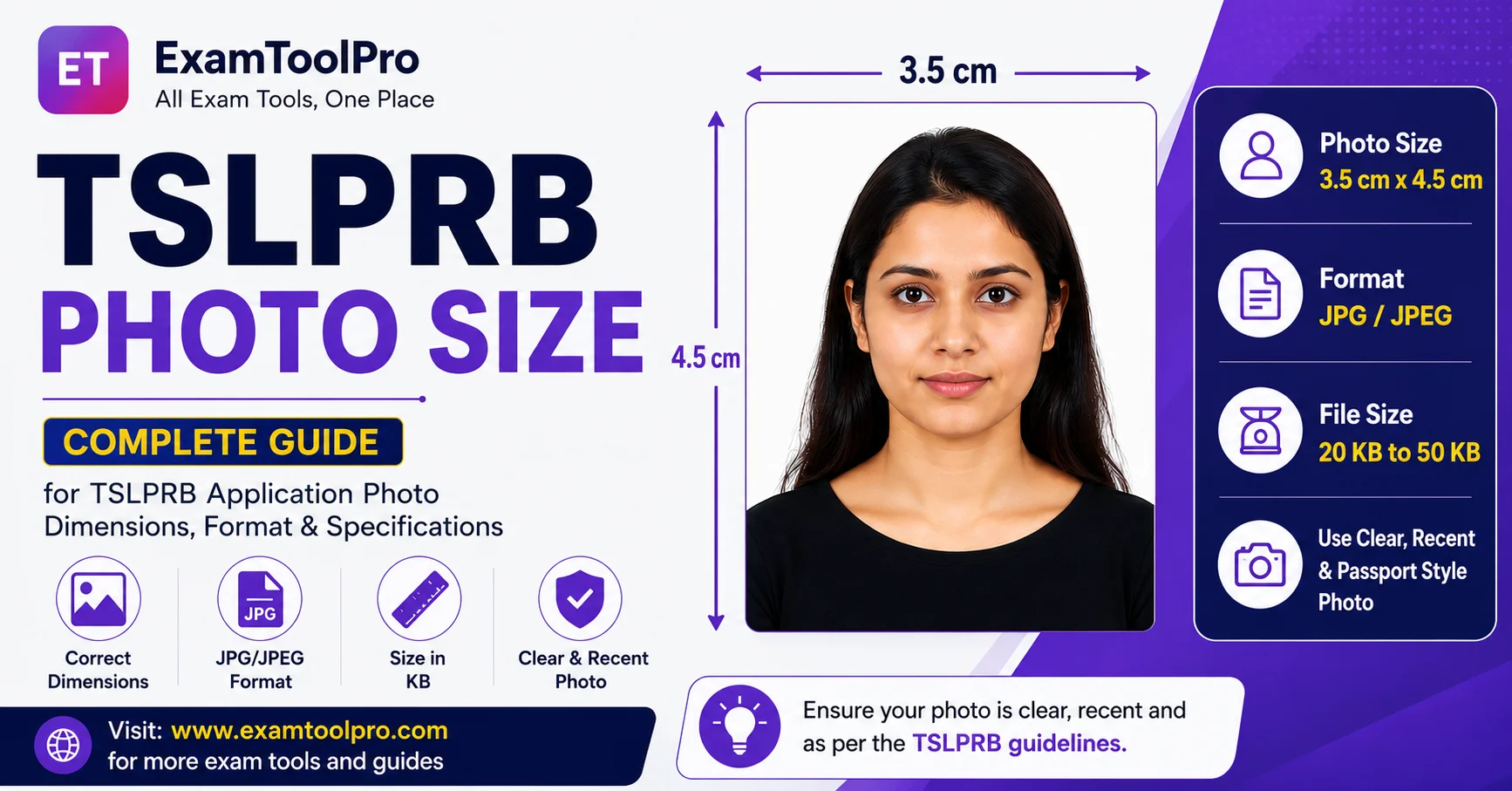 TSLPRB Police Constable Photo Signature Size Guidelines 2026